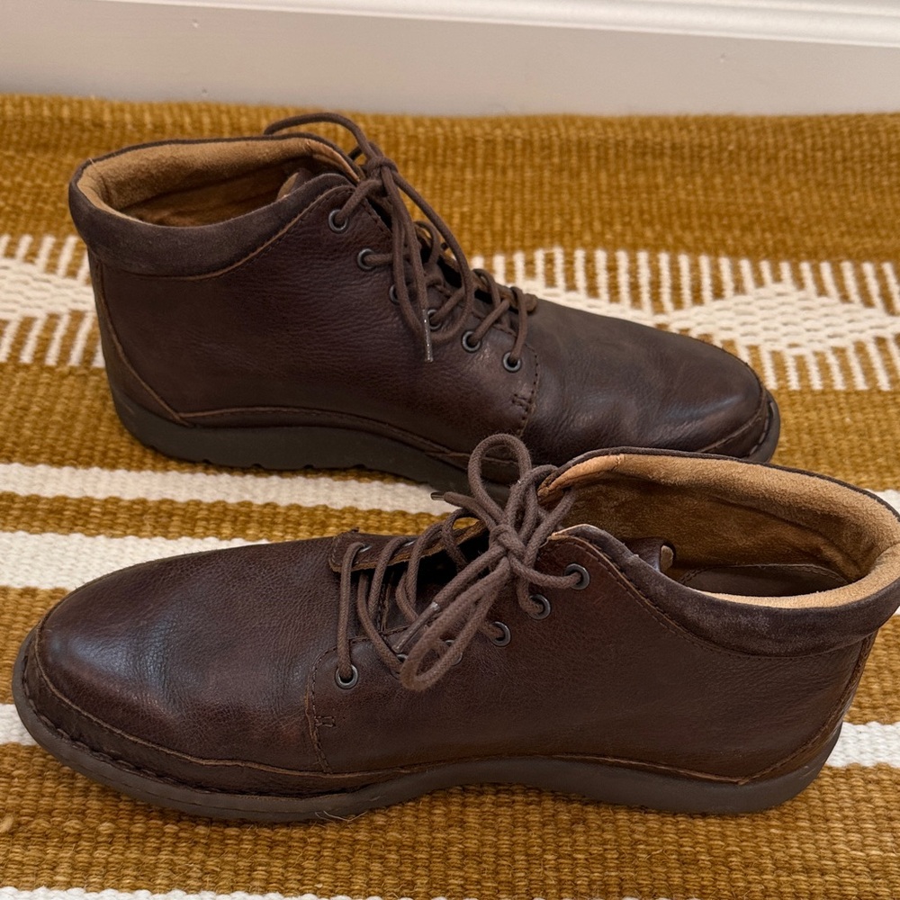 Born Nigel Brown Leather Chukka Boots, Men’s 11.5 - Picture 4 of 8